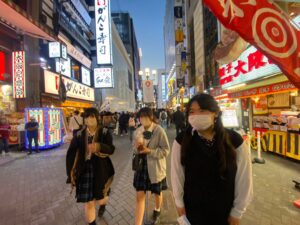 学院旅行1日目🐙(大阪市内班別研修編)